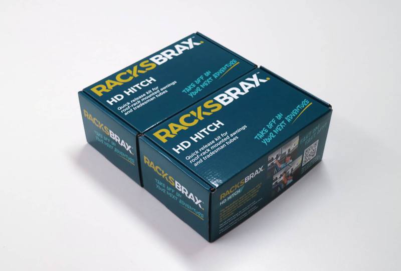 RACKS BRAX HD HITCH TRADESMAN II PACK 8162 - Racks Brax - HD HITCH TRADESMAN II PACK 8162 -Caravan World Australia