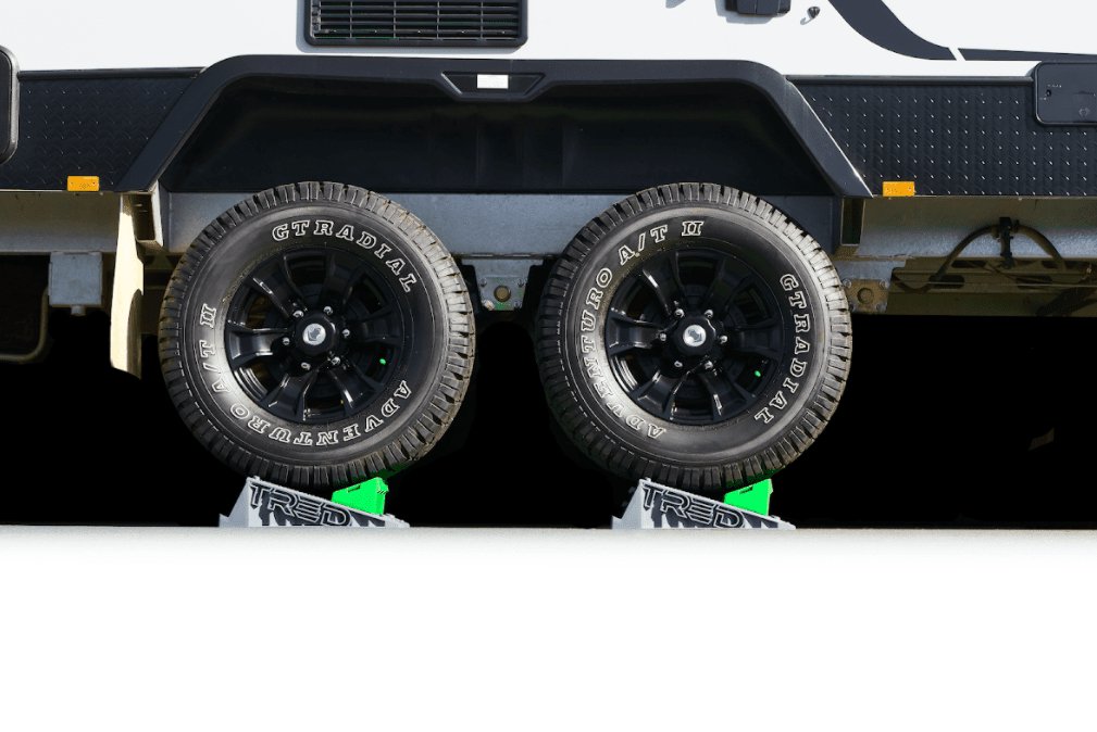 Tred GT Leveling System Pack Green-Black - Tred - TGTLVLPK -Caravan World Australia