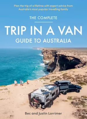 Trip in a Van Complete Guide to Australia Book - Trip In A Van - TIAV-BOOK -Caravan World Australia